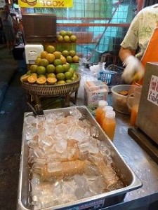 手作りオレンジジュース３